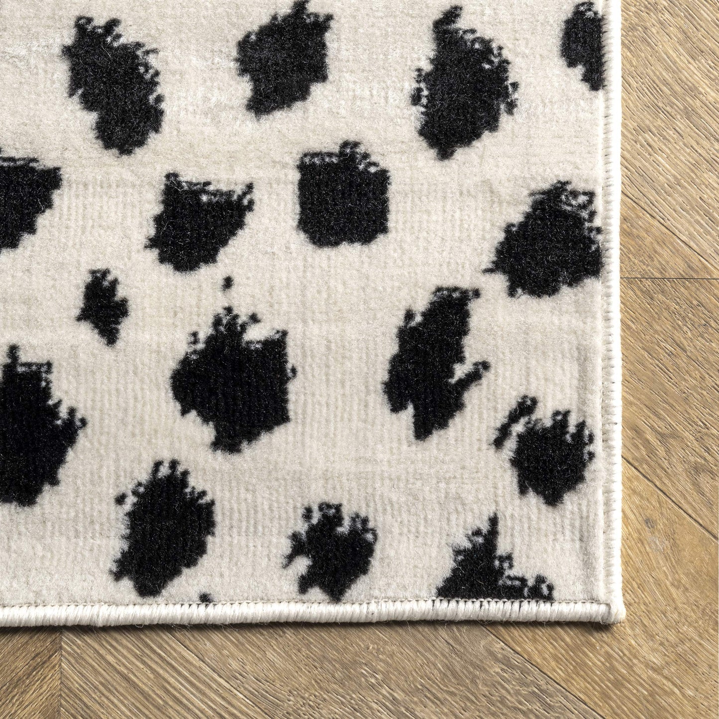 Nuloom Brooks Beige/Ivory, 4' x 6', Leopard Print, Soft and Cozy, High Traffic, Stain Resistant, Easy Clean, Durable Area Rug for Bedroom, Living Room, Dining Space, Den, Foyer, Entryway