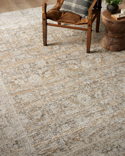 Loloi Amber Lewis Alie Collection ALE-05 Gold/Beige 7'-10'' x 10', .13'' Pile Height, Area Rug