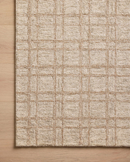 Loloi Chris Loves Julia Polly Collection POL-10 Khaki/Sand 5'-0" x 7'-6" Area Rug