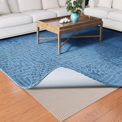 Jorvila Non-Slip Rug Pad Gripper 2x8 Feet, Thick Cushioned Carpet Pad for Hardwood Floors, Anti Skid Mat for Kitchen Hallway Runner, Strong Grip Drawer Shelf and Cabinet Liner