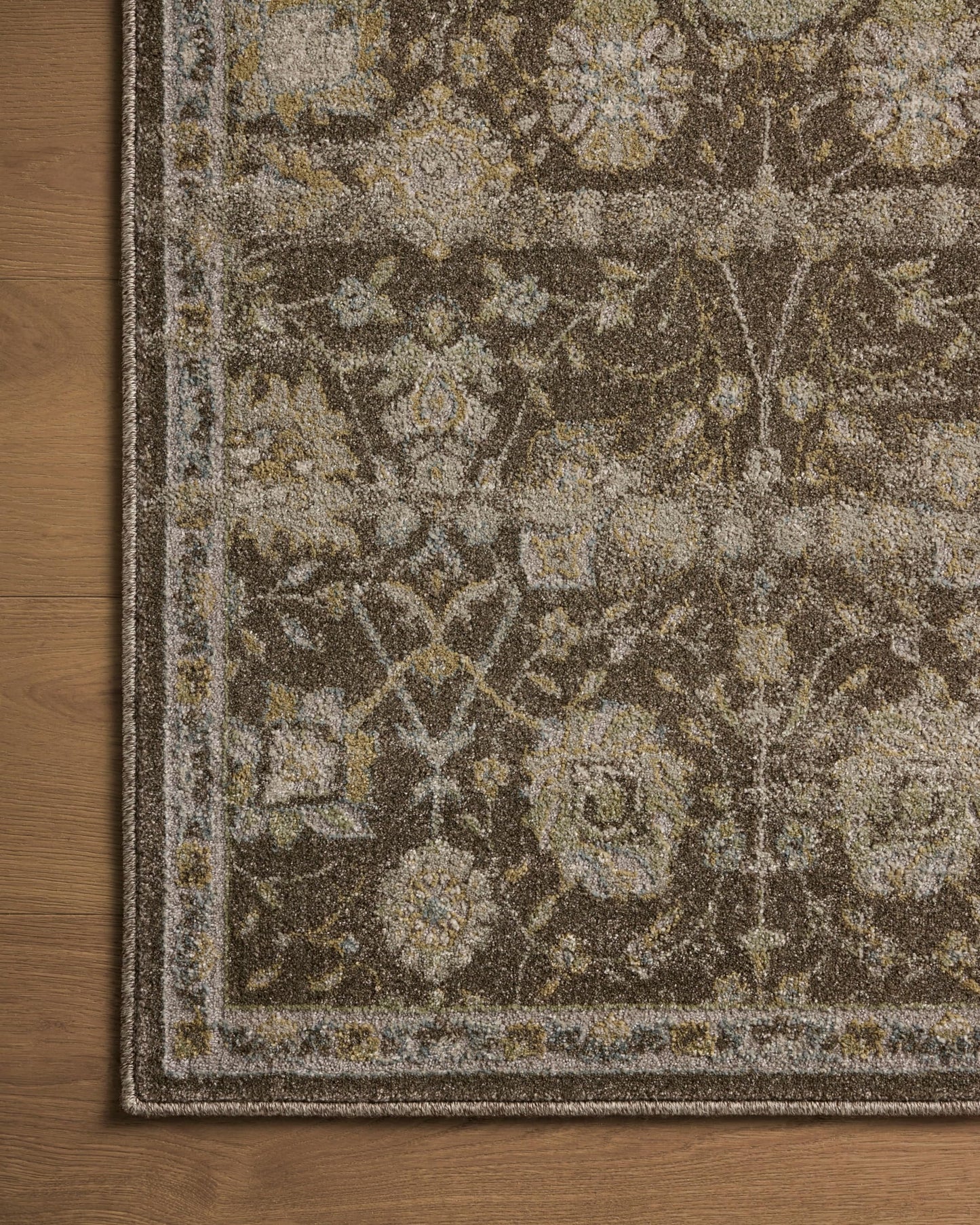 Loloi Magnolia Home by Joanna Gaines Mona Collection MOA-03 BARK/Natural 7'-6" x 10' Area Rug