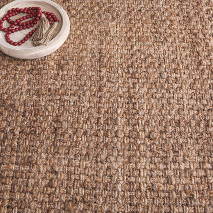 SAFAVIEH Natural Fiber Collection Area Rug - 5' x 8', Natural, Handmade Tassel Jute, Ideal for High Traffic Areas in Living Room, Bedroom (NF467A)
