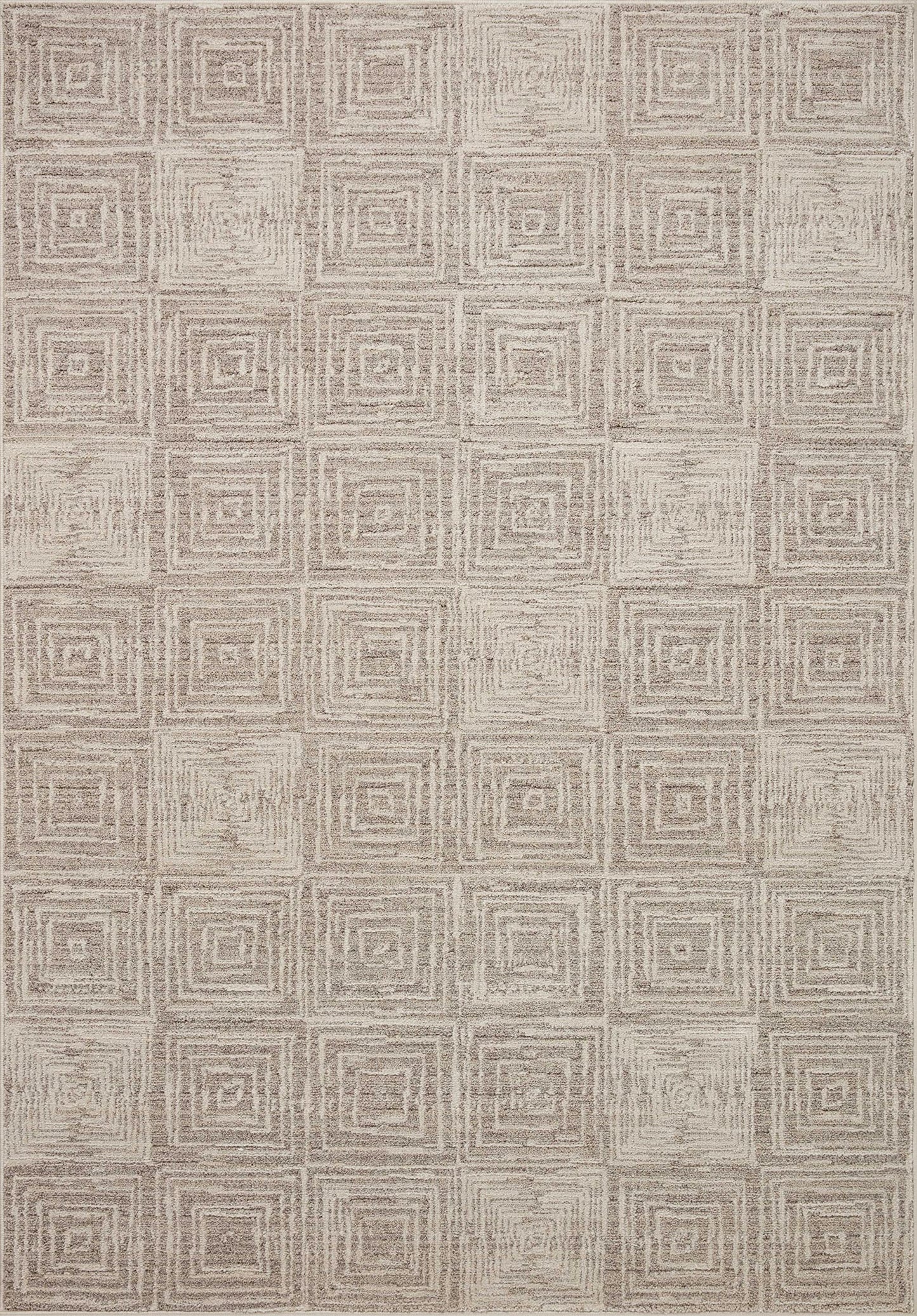 Loloi Darby Collection DAR-05 Beige/Grey 6'-7" x 9'-3" Area Rug