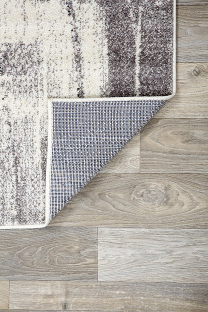 Rugshop Gold Modern Abstract Area Rug — Non-Shedding for Living Room, Dining Room and Office 6'6" x 9'