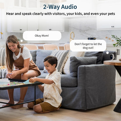 Arlo Essential Security Camera 2K | Outdoor - Indoor | 2nd Gen | Wireless with Spotlight, 2-Way Audio, Color Night Vision, Live Stream, Motion Activation, Real Time Notifications - White, 3 Cameras