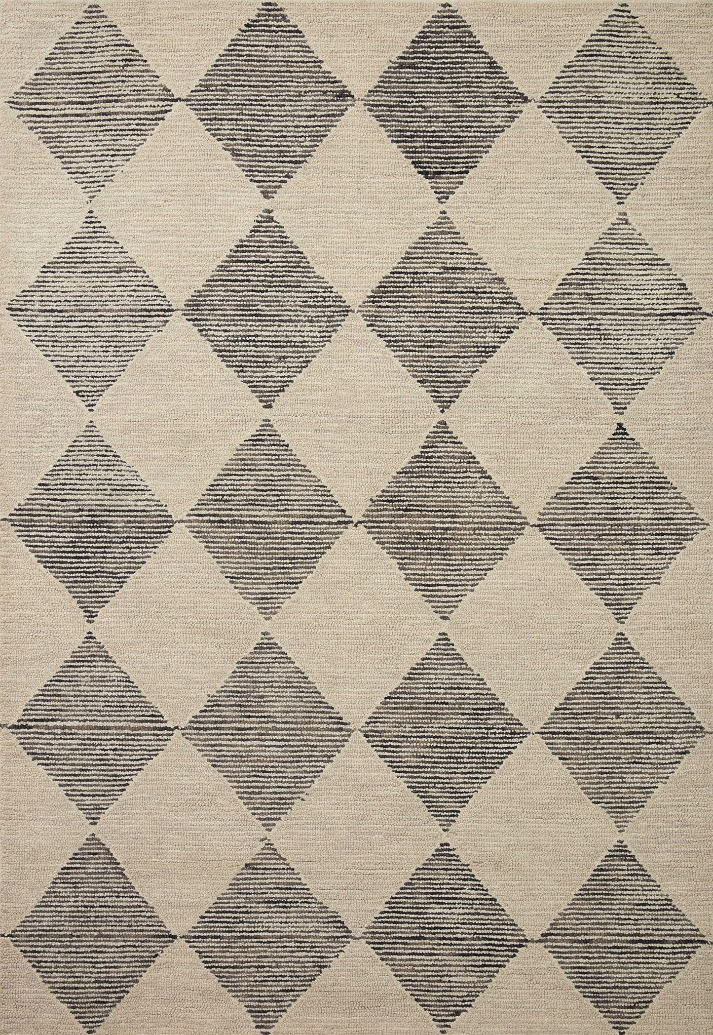 Loloi Chris Loves Julia Francis Collection FRA-01 Beige/Charcoal 7'-9" x 9'-9" Area Rug