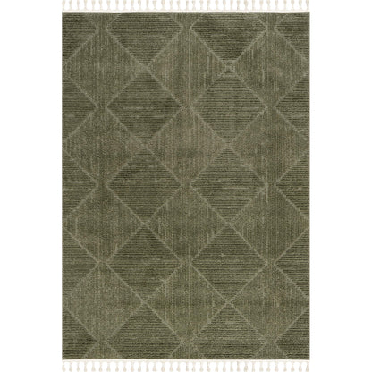 Nuloom Kerry Green, 5'3" x 7'6", Geometric, Soft and Cozy, High Traffic, Stain Resistant, Easy Clean, Durable Area Rug for Bedroom, Living Room, Dining Space, Den, Foyer, Entryway