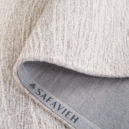 SAFAVIEH Metro Collection Area Rug - 10' x 14', Natural & Ivory, Handmade Modern Wool, Ideal for High Traffic Areas in Living Room, Bedroom (MET995A)