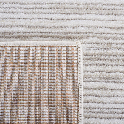 SAFAVIEH Area Rug 6x9 - Vision Collection - Ivory & Grey, Modern Ombre Design, Non-Shedding & Easy to Clean, Ideal for Living Room, Bedroom, Dining Space (VSN606K)