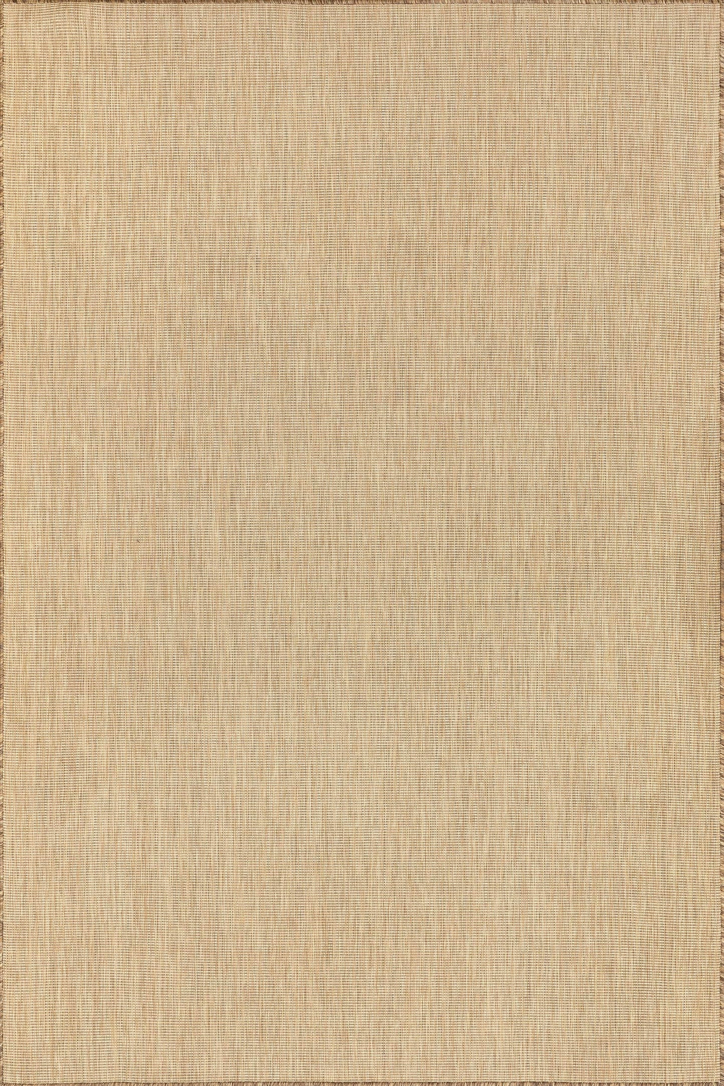 Nuloom Outdoor Performance Collection Nakia Brown/Ivory, 8' x 10', Soft and Cozy, High Traffic, Stain Resistant, Easy Clean, Durable Area Rug for Indoor/Outdoor Patio, Deck, Porch, Garden, Courtyard