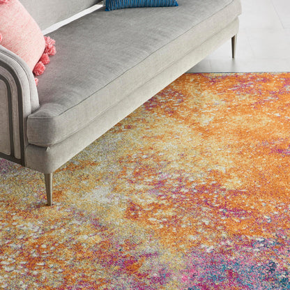 Nourison Home Passion 9' x 12' Multicolor Fabric Modern Area Rug (9' x 12')