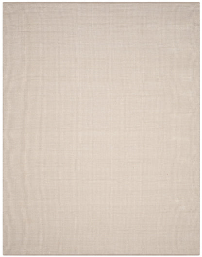SAFAVIEH Area Rug 8x10 - Montauk Collection - Large - Ivory & Grey, Handmade Flat Weave Cotton, Boho Farmhouse Design, Ideal for Living Room, Bedroom, Office, Dining Space (MTK345A)