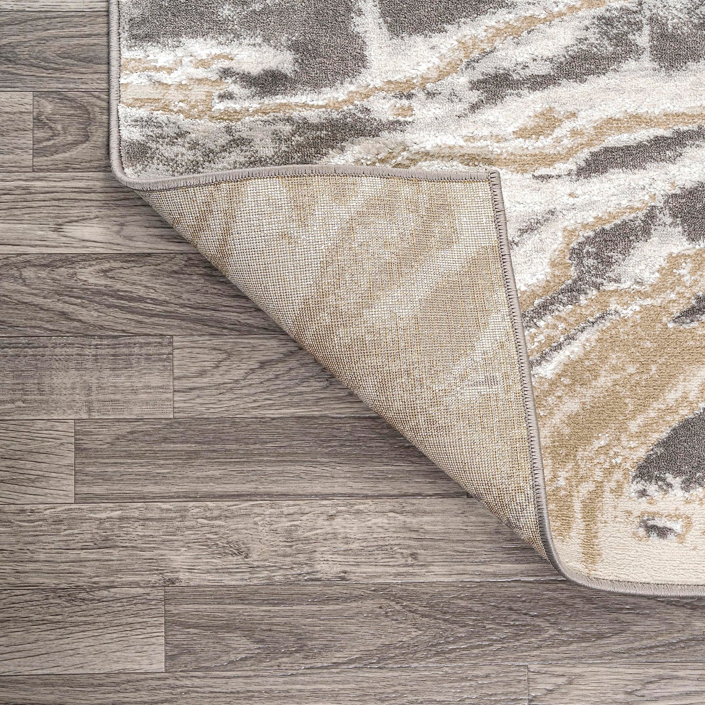 JONATHAN Y Swirl Marbled Beige/Ivory Indoor Area Rug 3X5 ft, Abstract for Living Room, Bedroom, Kitchen, Office, Easy-Cleaning, High Traffic, Pet-Friendly, Non-Shedding SOR203F-3