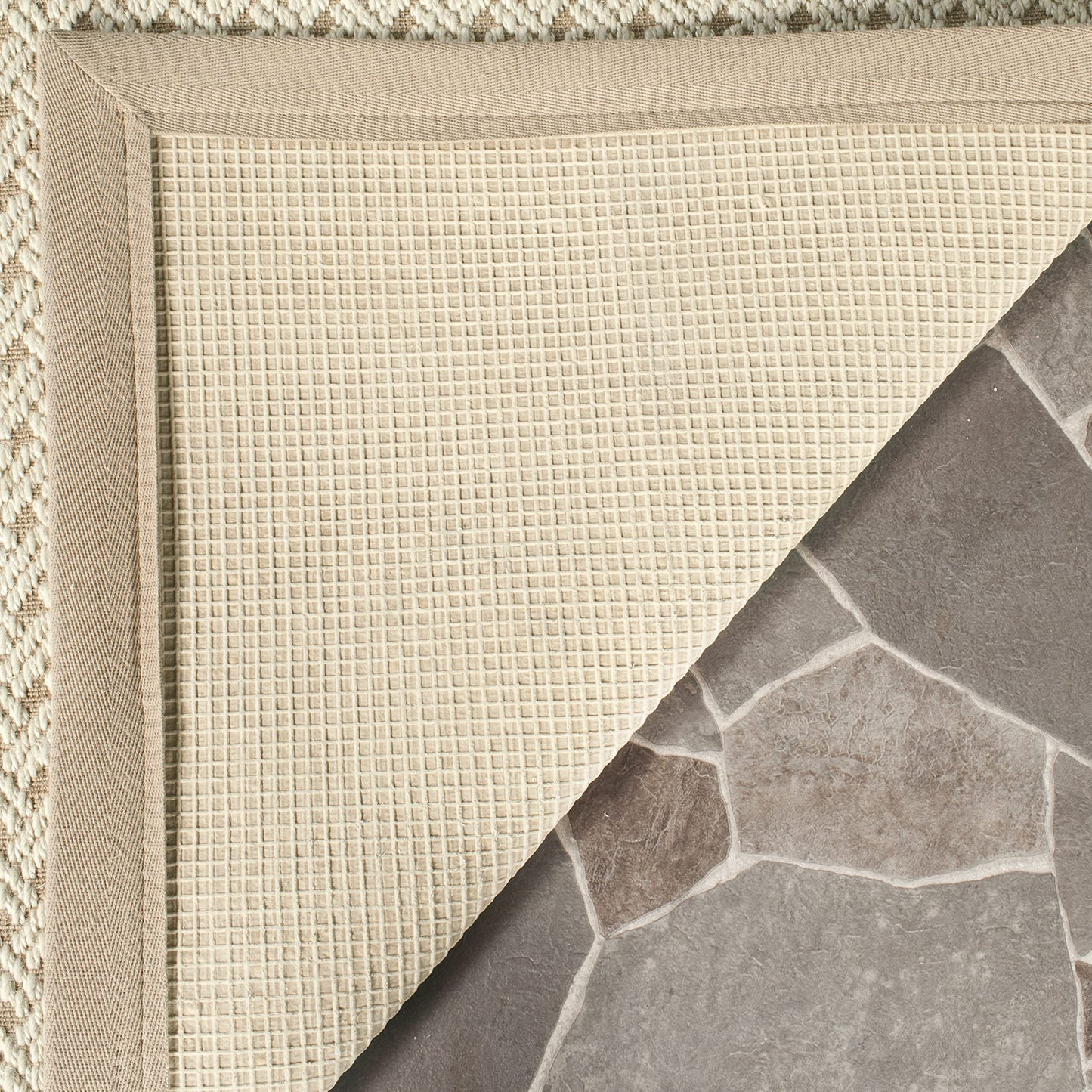 SAFAVIEH Natural Fiber Collection Area Rug - 10' x 14', Ivory & Natural, Jute Sisal & Jute Design, Ideal for High Traffic Areas in Living Room, Bedroom (NF476A)