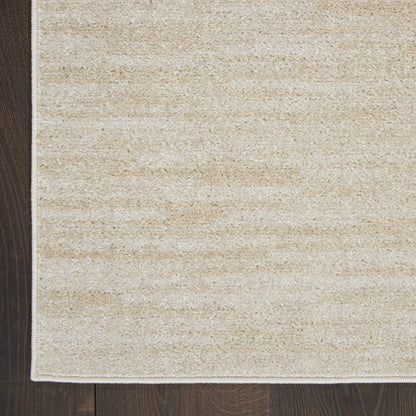 Nourison Home Nourison Essentials Ivory Beige 5' x 7' Area Rug - Easy Clean, Non Shedding, Bed Room, Living Room, Dining Room, Kitchen (5' x 7')