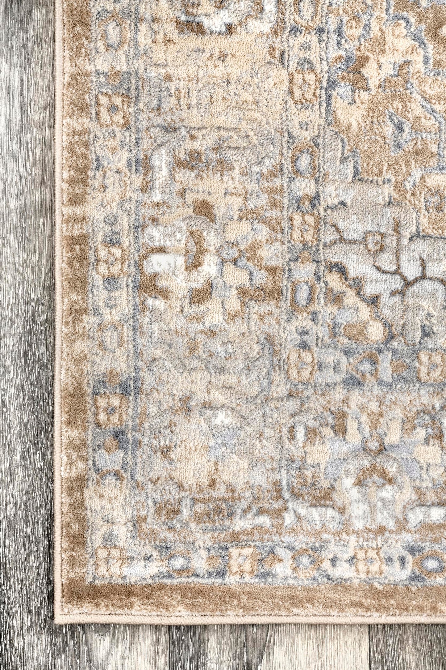 nuLOOM Vintage Medallion Thea Area Rug, 10' x 14', Beige