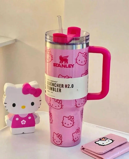 Flamingo Pink Quencher H2.0 Tumbler – 40 oz Travel Cup