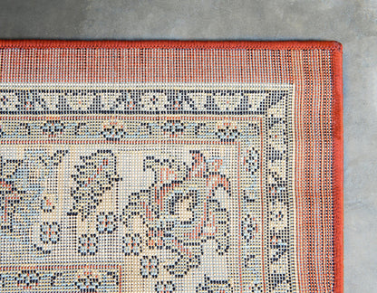 Unique Loom Sialk Hill Collection Area Rug - Washington (9' x 12' Rectangle Terracotta/Cream)